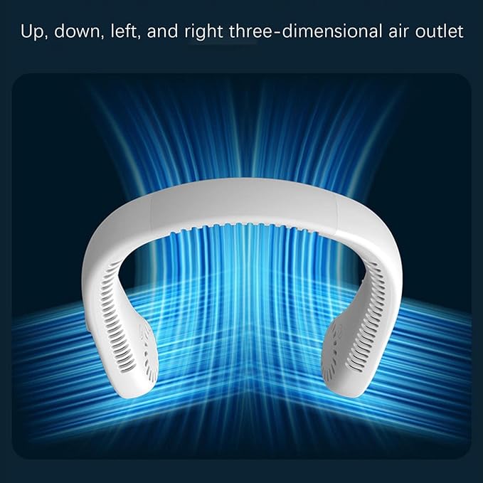 StayCool Pro Portable Neck Fan – Hands-Free Cooling Anywhere ❄️